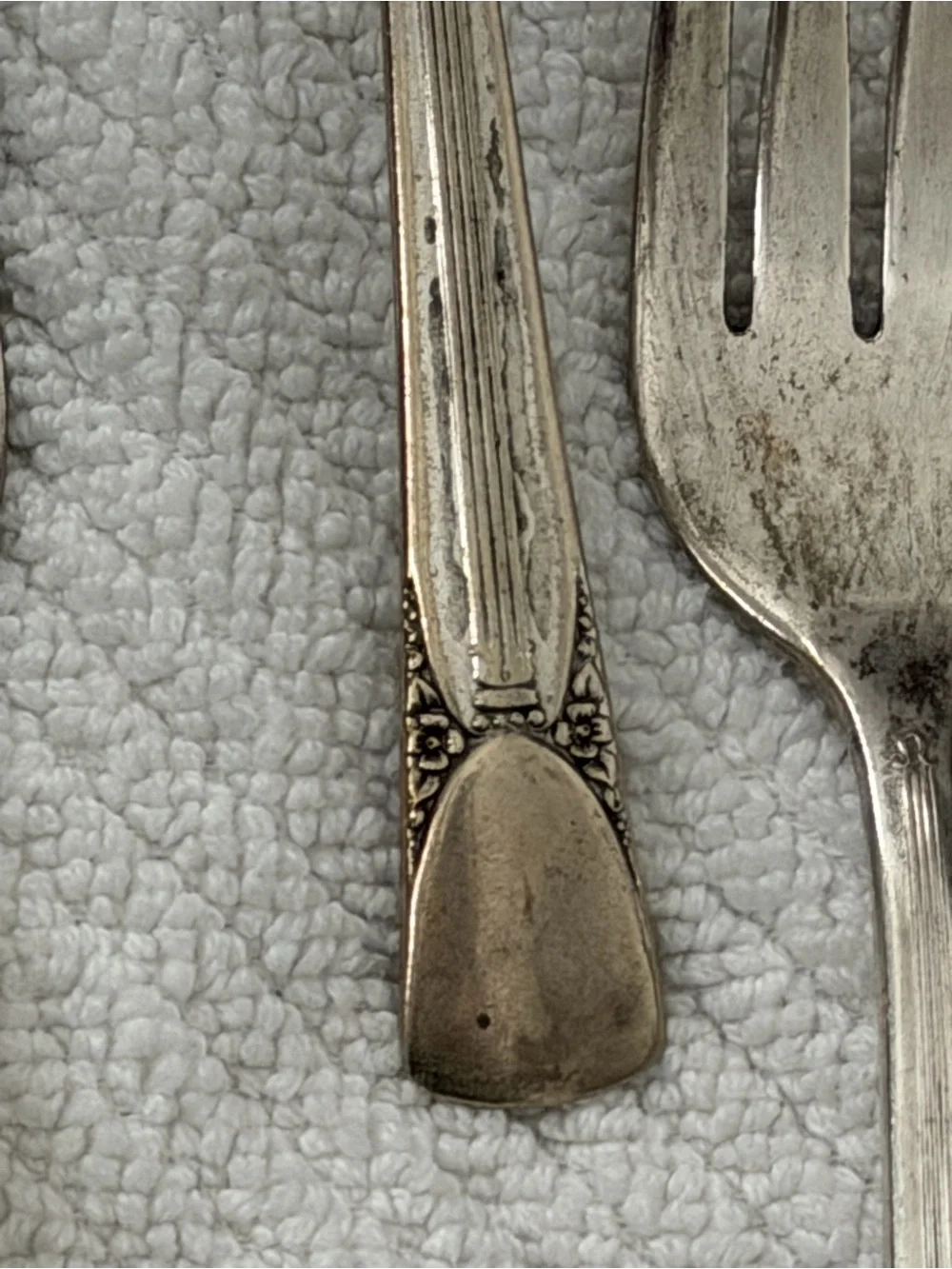 Vintage Silver Plated Flatware Set 30 Piece Assortment